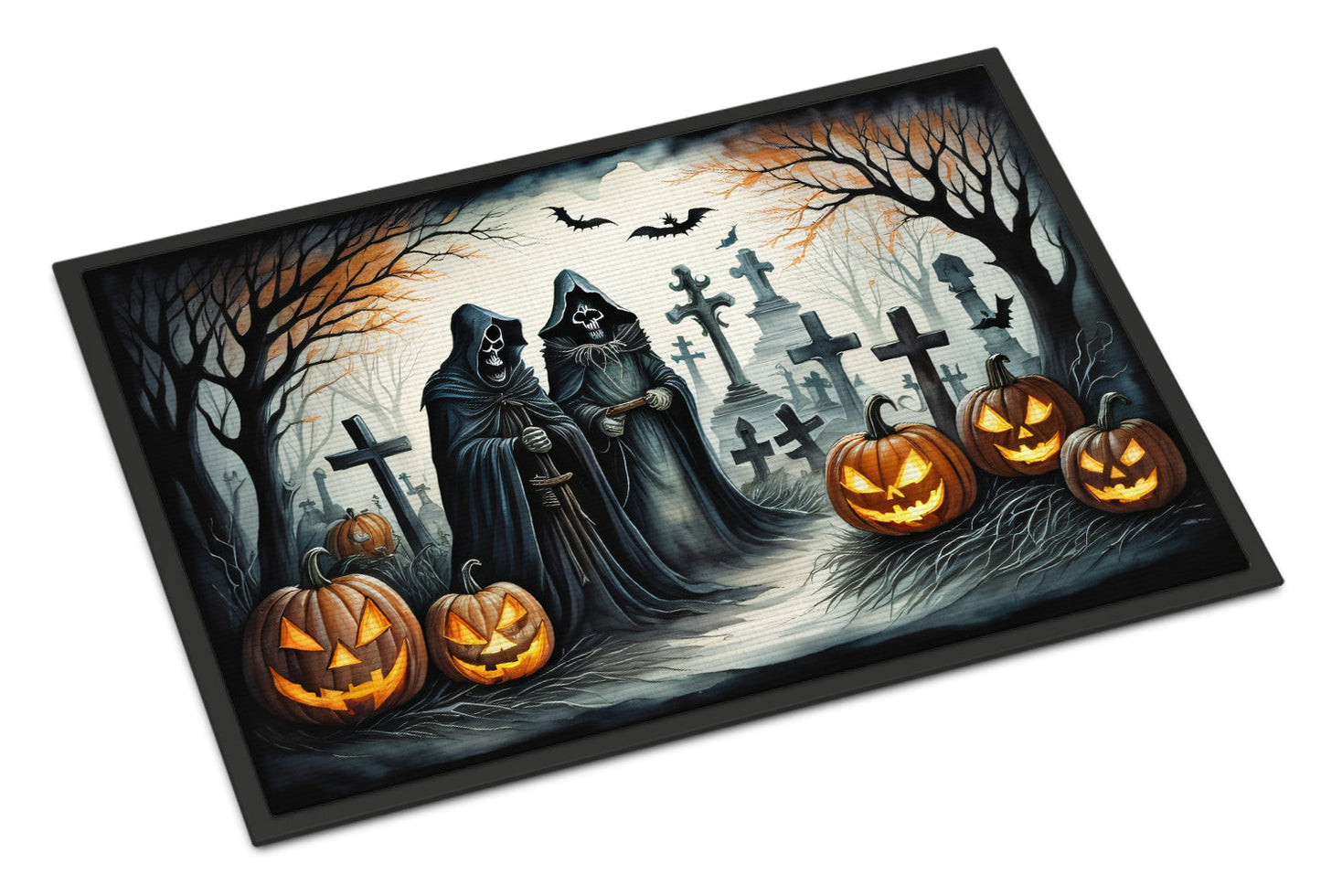 The Grim Reaper Spooky Halloween Doormat